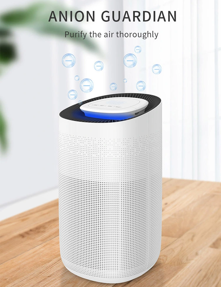 Home Room WiFi Sensor Air Purifiers Portable HEPA Filter Ionizer Air Purifier